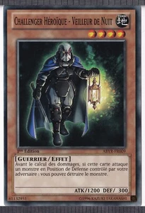 Challenger Héroïque - Veilleur de Nuit 1ère Éd - ABYR-FR009 - Carte Yu-Gi-Oh FR - Picture 1 of 1