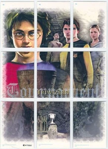 Harry Potter Feuerkelch komplett prismatische Folie Jagd Karten Set R1-9 - Bild 1 von 1