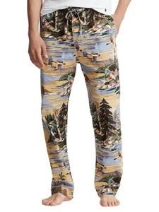 Polo Ralph Lauren Men’s Outdoorsman Lounge Pants Mens XL Ducks Camping Pockets - Picture 1 of 8