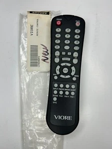 Viore LC42V68FH LCD TV Remote Control, Black - OEM NOS - Picture 1 of 2