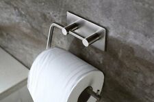 Adhedive Stainless Steel Toilet Paper Holders Towel Tissue Roll Hanger Bathroom