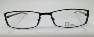Christian Dior CD 3602/N Black 90V Metal Eyeglasses Frame 53-17-135 Italy *SD* - Picture 1 of 5