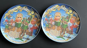Rare.9.25” Round The Muppet Christmas Carol Cookie Plate By Duncan Hines Plates - Picture 1 of 13