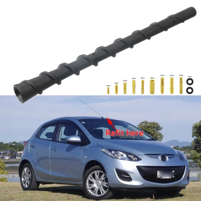 6,9-дюймовая спиральная антенна с короткой крышей воздушная мачта радио AM/FM для Mazda 2 2011-2014 - Изображение 1 из 4