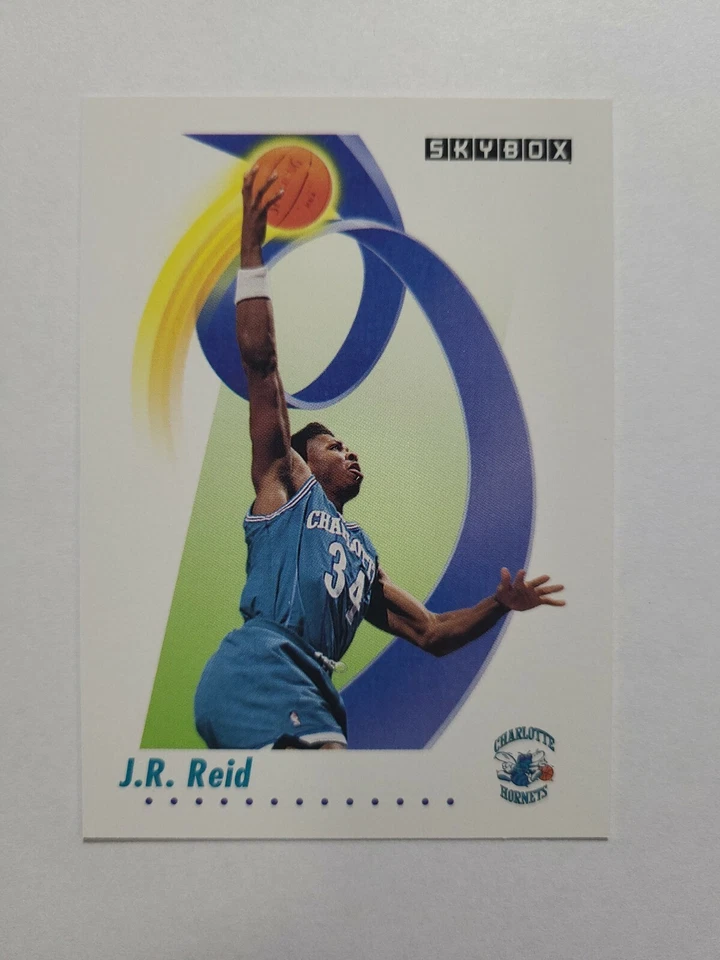 J.R. REID 1991-92 SKYBOX BASKETBALL CARD # 32 E5125 - Image 1 of 1