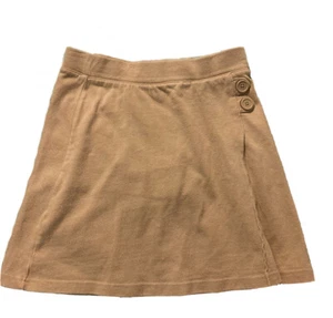 Cherokee uniform skirt girls size medium Cotton Jersey Elastic Hidden Shorts Tan - Picture 1 of 8