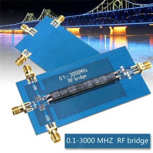 RF SWR 0.1-3000MHz Reflection Bridge Antenna Analyzer VHF VSWR Return Loss XY - Picture 1 of 5