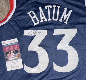 Nicolas Batum signed auto LOS ANGELES CLIPPERS Jersey w/ COA JSA CD77130 - Picture 1 of 3