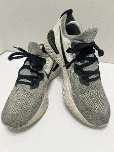Nike Epic React Flyknit 2 Oreo BQ8928-101 grau sportliche Laufschuhe Herren Größe 10 - Bild 1 von 9