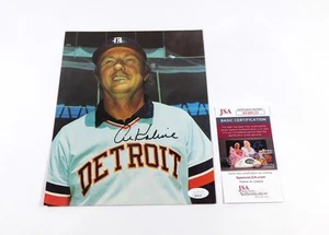 Al Kaline Signed 8 x 10 Color Magazine Photo Tigers JSA Auto AV69135 - Picture 1 of 3