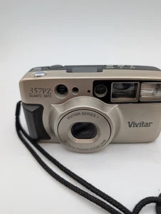 Vivitar 357PZ Quartz Date 35mm Point & Shoot Film Camera New Battery - Picture 1 of 7