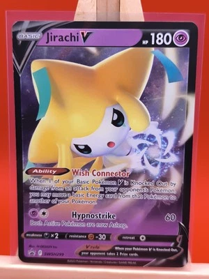 Jirachi V SWSH299 Sword & Shield Ultra Rare Holo Promo Pokemon Card * New * - Image 1 of 4