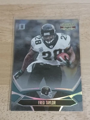 2008 Gridiron Gear O's 154/250 #47 Fred Taylor Jaguars NFL Football Chase Card - Image 1 of 2