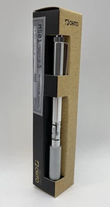 OHTO Druckbleistift 0,5 mm MS01 Aluminium gerändelter Griff silber Made in Japan - Bild 1 von 13