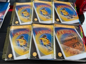 Journeys Grade 5 Teachers Edition Set 1-6 Spiralbound - Picture 1 of 7