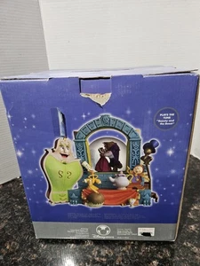 RARO Armario La Bella y la Bestia Disney Musical Globo de Nieve De Colección 1991 - Imagen 1 de 8