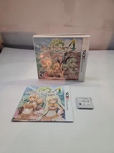 Rune Factory 4 (Nintendo 3DS, 2013) completo CIB TESTATO - Foto 1 di 5