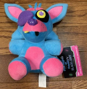 FUNKO PURPLE FOXY BLACKLIGHT 2017 FNAF FIVE NIGHTS AT FREDDYS 8" PELUCHE UFFICIALE - Foto 1 di 4