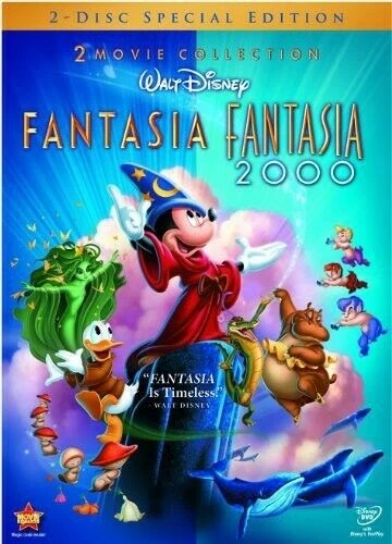 Fantasia and Fantasia 2000 DVD Region 1 New & Sealed - Image 1 of 1
