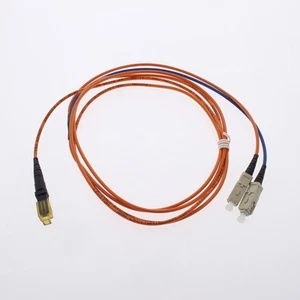 2M Fiber Optic Uplink Multi-Mode Duplex Patch Cable Cord MT-RJ DX-SC 498MC-M02 - Picture 1 of 4
