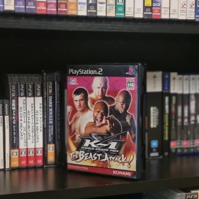 K-1 World Grand Prix: The Beast Attack! - NTSC-J - PS2 - Complete Japan Import - Image 1 of 3