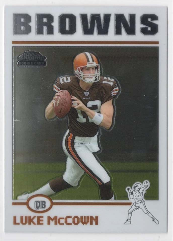 2004 Topps Chrome Luke McCown Rookie Cleveland Browns #223 - Image 1 of 2