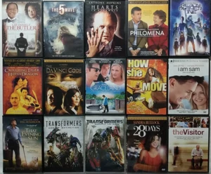 15 DVD Action Drama Butler 5th Wave Hearts in Atlantis Philomena Ready Player 1 - Picture 1 of 23