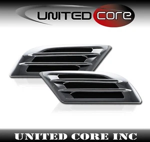 Chrome Fender Side Vent Porthole Air Flow Cover Universal Type - Bild 1 von 2