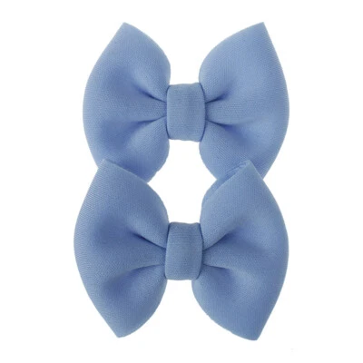Fashion Kids Bow Barrettes 2Pcs/Set Kids Hair Clip Baby Girls Hairpins Accessory - Image 1 of 4