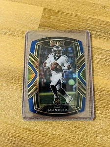 2020 Select - Jalen Hurts RC #250 - Club Level Blue Die Cut Rookie - Super Bowl - Bild 1 von 3