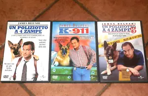 Un Poliziotto a 4 Zampe, La Trilogia, 3 DVD Universal Italia, James Belushi - Foto 1 di 1