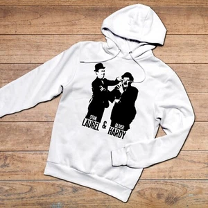 Sweatshirt Kapuzenpullover Mode Unisex Stan Laurel & Oliver Hardy Stanley E - Bild 1 von 2