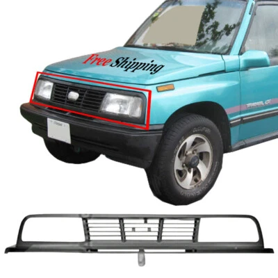 For 1989-1995 Asuna Sunrunner Geo, Chevy Tracker Front New Grille Gray GM1200350 - Image 1 of 4