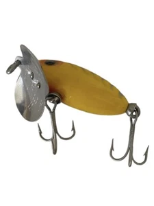 Vintage Fred Arbogast Jitterbug Angelköder Sammlerstück Tackle Box Fund - Bild 1 von 4