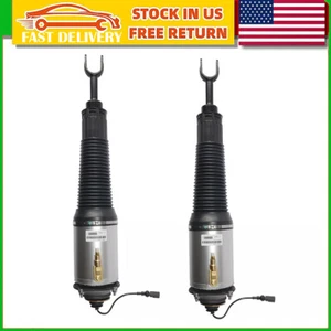 2Pcs Air Suspension Shock Struts Front for Audi A8 S8 D3 4E Quattro 4E0616040 - Picture 1 of 13