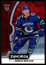 2018-19 Upper Deck Synergy Red Brock Boeser Vancouver Canucks #29
