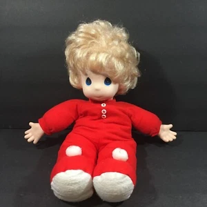 Vintage 1991 Precious Moments Christmas Plush Doll By Samuel Butcher - Picture 1 of 5