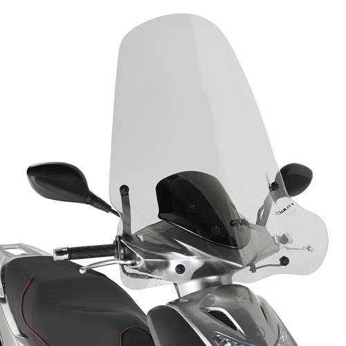 Givi parabrezza trasparente 72 x 66 cm Kymco Agility 50-125-150 R16 2008-2013
