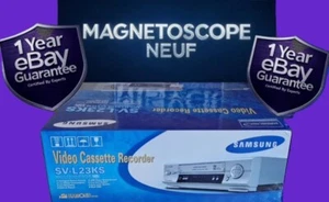 complet GARANTIE 1 AN Magnétoscope SAMSUNG SV23 NEUF NTSC VCR magnetoscope - Afbeelding 1 van 9