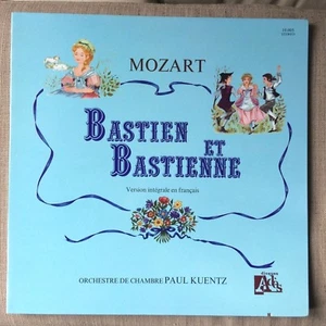 MOZART - BASTIEN ET BASTIENNE - KUENTZ vinyl LP EX+/ MINT - DISQUES ADES / RARE - Picture 1 of 11