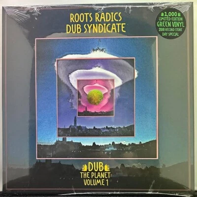 Roots Radics "Dub The Planet Vol 1" 2019 RSD LP Brand New Sealed Green Vinyl - Image 1 of 4