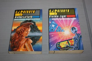 CJ Cherryh Eight Paperbacks Various Series x 2 science fiction space - Picture 1 of 12