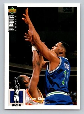 1994-95 Collector's Choice Stacey King #28 Minnesota Timberwolves - Image 1 of 4