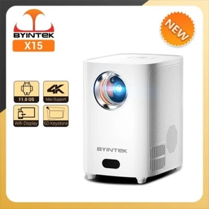 Vidéoprojecteur Byintek X15, Android 11.0, Wifi, Home Cinéma, Vidéo, Full HD - Photo 1/6