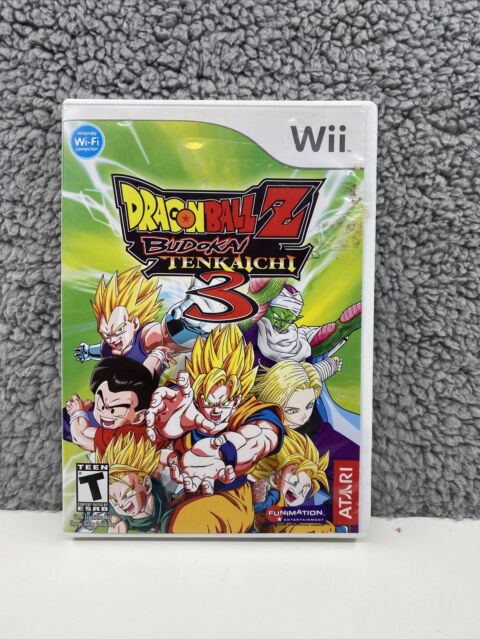 Dragon Ball Z Budokai Tenkaichi 3 Wii - CIB - US Version - Complete with  Manual 742725275584