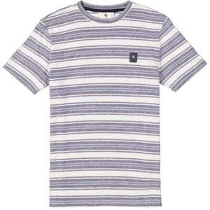 Garcia Herren T-Shirt Regular Fit blau weiß grau gestreift C51205 2540 ash grey - Picture 1 of 5