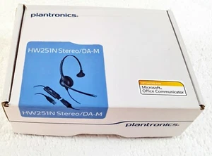 Plantronics HW251N/DA-M USB MOC Wideband Headset - Picture 1 of 5