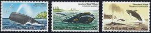 1982 Norfolk Island SG# 284-286 Whales set of 3 Mint MUH MNH - Picture 1 of 1