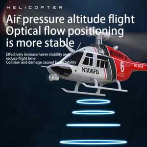 RC Helicopter Remote Control Bell 206 Altitude Hold 2.4g 6axis Gyro 1:36 Toys - Picture 1 of 32