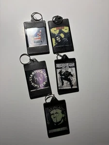 Punk Rock Lentikular Schlüsselanhänger Lot Operation Ivy Misfits Fuct Star Hipster selten  - Bild 1 von 6